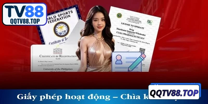 Giấy phép hoạt động TV88 được cấp ở đâu