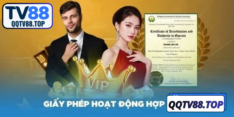 Lợi ích của giấy phép hoạt động TV88 đối với người chơi