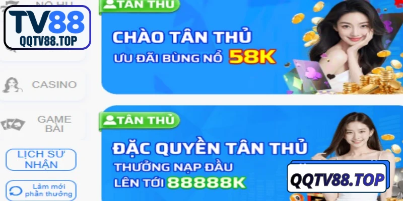 Tổng hợp các chương trình ưu đãi TV88 hấp dẫn